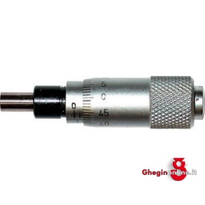 TESTE MICROMETRICHE TIPO PICCOLO CON SUPERFICIE DI CONTATTO PIANA 3798GA TESTE MICROMETRICHE micrometers heads Orig. MIB