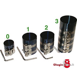 FASCE PER SEGMENTI A FRIZIONE 386G 3 FASCE x SEGMENTI piston ring compressor Orig. Gedore