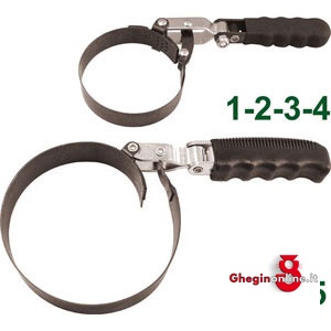 ESTRATTORI FILTRI OLIO TIPO A NASTRO IN ACCIAIO CON MANICO SNODABILE A 180° 392G 5 ESTRATTORI FILTRI OLIO oil filter wrenches Prod. SCU