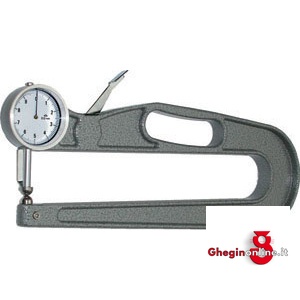 SPESSIMETRI A QUADRANTE DIVISIONE 1/10 MM ARCO PROFONDO CONTATTI A FORMA SFERICA 3952E SPESSIMETRI A QUADR. thickness measuring instruments Prod. SCU