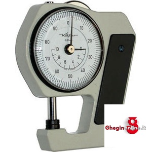 SPESSIMETRI A QUADRANTE DIVISIONE 1/100 DI MM ARCO DA MM 18 3952GB SPESSIMETRI A QUADR. thickness measuring instruments Prod. SCU - Orig. Käfer