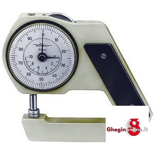 SPESSIMETRI A QUADRANTE DIVISIONE 1/100 DI MM ARCO DA MM 45 3952GE SPESSIMETRI A QUADR. thickness measuring instruments Prod. SCU - Orig. Käfer