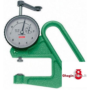 SPESSIMETRI A QUADRANTE TIPO PROFESSIONALE; DIVISIONE 1/10 MM ARCO DA MM 50 3952G 3 SPESSIMETRI A QUADR. thickness measuring instruments Prod. SCU - Orig. Käfer