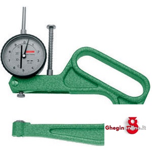SPESSIMETRI A QUADRANTE TIPO PROFESSIONALE; DIVISIONE 1/10 MM ARCO DA MM 100 3952G 5 SPESSIMETRI A QUADR. thickness measuring instruments Prod. SCU - Orig. Käfer