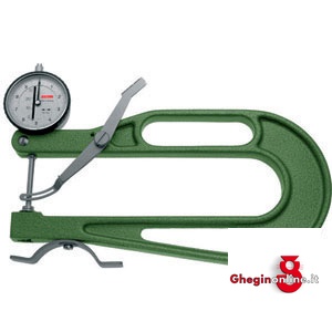 SPESSIMETRI A QUADRANTE TIPO PROFESSIONALE; DIVISIONE 1/10 MM ARCO DA MM 300 3952G 9 SPESSIMETRI A QUADR. thickness measuring instruments Prod. SCU - Orig. Käfer