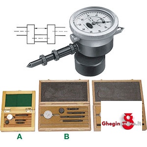 APPARECCHI DI CONTROLLO PER ALBERI A GOMITO CAPACITÀ MM 45-150 3961GA APPAR.CONTROLLO x A.G. measuring gauges for crankshaft Prod. SCU - Orig. Helios-Preisser