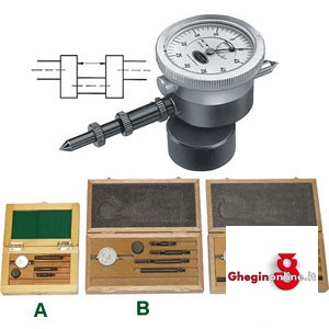 APPARECCHI DI CONTROLLO PER ALBERI A GOMITO CAPACITÀ MM 60-500 3961GE APPAR.CONTROLLO x A.G. measuring gauges for crankshaft Prod. SCU - Orig. Helios-Preisser