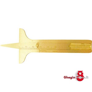 CALIBRI DI PROFONDITÀ PER PNEUMATICI; CAPACITÀ MM 50 3961GVA CALIBRI DI PROFONDITA' tire tread feder gauges Orig. MIB