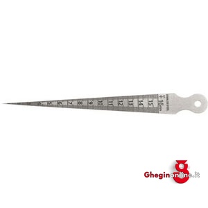 CALIBRI PER FORI TIPO A SEZIONE PIATTO-CONICA; GRADUAZIONE 1/10 MM, 1/20 POLL 3962D CALIBRI x FORI bore gauges Orig. MIB