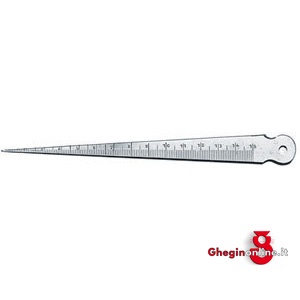 CALIBRI PER FORI TIPO A SEZIONE PIATTO-CONICA; GRADUAZIONE 1/10 MM 3962G 15 30 CALIBRI x FORI bore gauges Prod. SCU