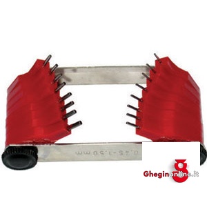 CALIBRI PER FORI CON 16 PUNTINE IN ACCIAIO TEMPRATO E RETTIFICATO MM 1,5-3 3965GA CALIBRI x FORI bore gauges Prod. SCU