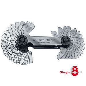 CONTAFILETTI TIPO DOPPIO PER FILETTI WHITWORTH,METRICO ISO E WHITWORTH GAS; CON 58 LAME 3969G CONTAFILETTI screw pitch gauges Prod. SCU