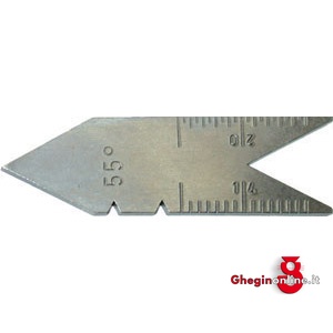 CALIBRI PER FILETTI PASSO WHITWORTH A 55° 3974G CALIBRI X FILETTI threading tool gauges Prod. SCU