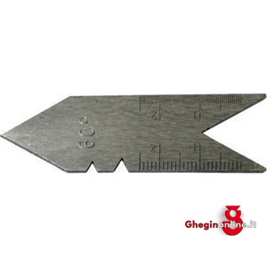 CALIBRI PER FILETTI PASSO METRICO A 60° 3975G CALIBRI X FILETTI threading tool gauges Prod. SCU