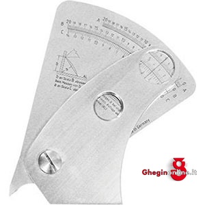CALIBRI PER LA MISURAZIONE DI SALDATURE FINO A 20 MM 3987GH CALIBRIxMIS.SALDATURE welding seam gauges Prod. SCU
