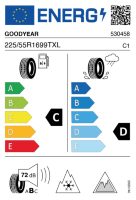 Pneumatici Auto Invernali GOODYEAR UGICE2 225/55 R16 99 T XL - immagine 2