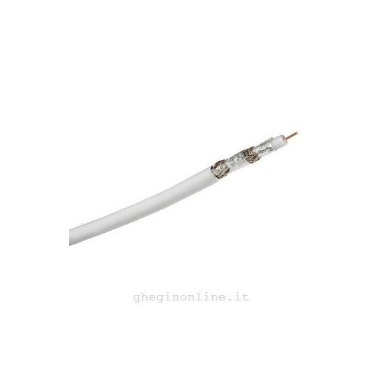 Bobina cavo Bobina cavo Hama 00086625 Antenna 120 Db Bianco (ord.min.1.00 unità)