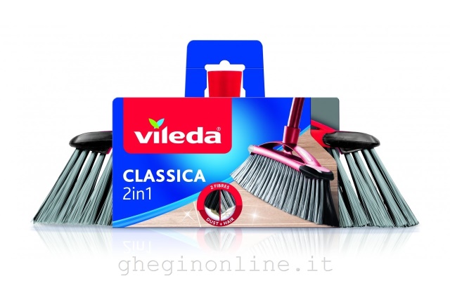 Scopa Scopa Vileda 149472 2 in 1 Classica (ord.min.1.00 unità)