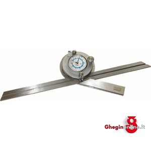 RAPPORTATORI UNIVERSALI A QUADRANTE ASTA DA MM 300 4031 RAPP.UNIV. A QUADRANTE bevel protractors with dial indicator Orig. MIB