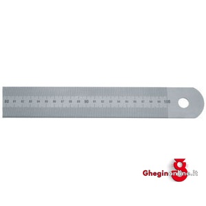 RIGHE SEMIRIGIDE TIPO A DIMENSIONI MAGGIORATE GRADUAZIONE IN MM 4043GE 2000 RIGHE SEMIRIGIDE steel rulers Prod. SCU