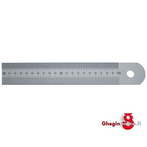 RIGHE SEMIRIGIDE TIPO A DIMENSIONI MAGGIORATE GRADUAZIONE IN MM/1/2 MM 4043GF 2000 RIGHE SEMIRIGIDE steel rulers Prod. SCU