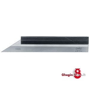 RIGHE A COLTELLO DI ALTA PRECISIONE IN ACCIAIO INOX FORTEMENTE TEMPRATE, RETTIFICATE E LAPPATE 4053G 400 RIGHE A COLTELLO A.P. high precision rules Orig. MIB