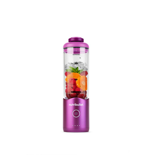NutriBullet Flex – Mini Frullatore Compatto e Portatile, Ricaricabile USB-C, Smoothie Maker To Go, Viola (NBP013VT)