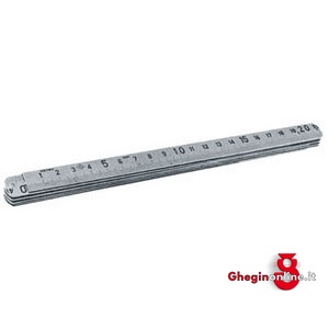 DOPPIMETRI INOX 4134 DOPPIMETRI INOX inox steeI folding rules Prod. SCU