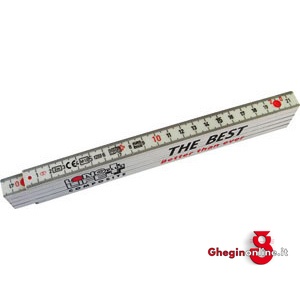 DOPPIMETRI IN MATERIALE COMPOSITO 4141AE DOPPIMETRI composite plus folding rules Prod. SCU