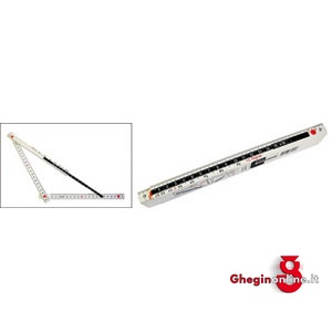 DOPPIMETRI CON SQUADRA 4141AL DOPPIMETRI CON SQUADRA combinated folding rules with square Prod. SCU