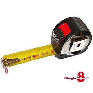 FLESSOMETRI PER INTERNI/ESTERNI; EXTRA LARGE, CON PULSANTE BLOCCAGGIO NASTRO E RITORNO RAPIDO CON AMMORTIZZATORE 4141H 8 FLESSOMETRI measuring tapes Prod. SCU