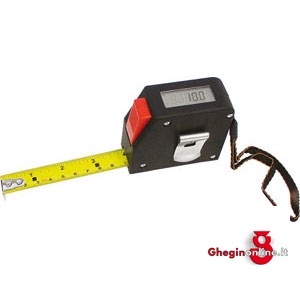 FLESSOMETRI DIGITALI PER INTERNI ED ESTERNI; TRIPLA GRADUAZIONE MM/PIEDI/POLLICI 4141PM FLESSOMETRI DIGITALI digital measuring tapes Orig. MIB