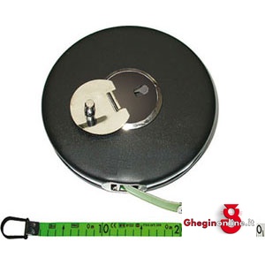 ROTELLE METRICHE NASTRO FIBRA DI VETRO; DIVISIONE IN CM 4144F 50 ROTELLE METRICHE fibre glass measuring tapes Prod. SCU