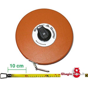 ROTELLE METRICHE NASTRO FIBRA DI VETRO PLASTIFICATA IN PVC; DIVISIONE IN CM 4145GE 20 ROTELLE METRICHE fibre glass measuring tapes Orig. Richter
