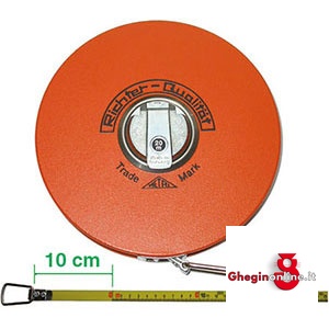 ROTELLE METRICHE NASTRO POLYSAN; DIVISIONE IN MM 4147GB 20 ROTELLE METRICHE Poliysan measuring tapes Orig. Richter