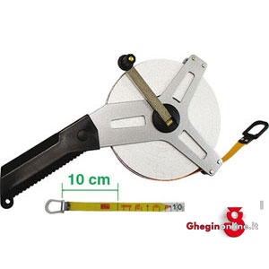 ROTELLE METRICHE NASTRO FIBRA DI VETRO; DIVISIONE IN CM; LARGH. NASTRO MM 12,5 4151FA 50 ROTELLE METRICHE fibre glass measuring tapes Prod. SCU