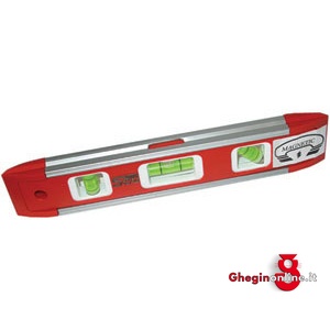 LIVELLE TASCABILI IN ABS INFRANGIBILE CON 3 BOLLE CON PIANO MAGNETICO 4165GM LIVELLE TASCABILI pocket-levels Prod. SCU