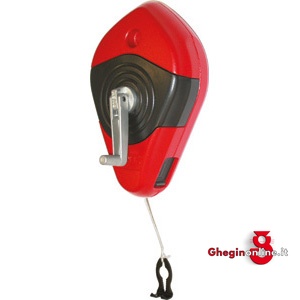 TRACCIATORI A FILO PROFESSIONALI CON SISTEMA DI RIENTRO RAPIDO DELLA CORDA 4186TF TRACCIATORI A FILO cord marker Prod. SCU