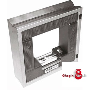 LIVELLE DI PRECISIONE IN METALLO TIPO QUADRO CON LATO MAGNETICO SENSIBILITÀ 0,04 4204GD 200 LIV.MAGN PRECIS.DIN877 precision levels Prod. SCU