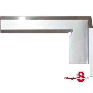 SQUADRE DI ALTISSIMA PRECISIONE; DIN 875/00; CON CAPPELLO 4266GH 200 130 SQUADRE DI PREC.C/CAP. high precision stainless steel squares Orig. MIB