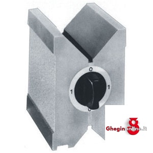 BLOCCHI MAGNETICI PARALLELI DI ALTA PRECISIONE PRECISIONE 0,004 MM 4331GM 100 BLOCCHI MAGN.PARALLELI precision magnetic V blocks Prod. SCU