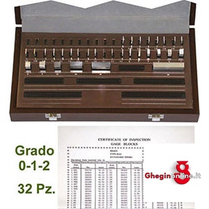 BLOCCHETTI DI RISCONTRO IN ASSORTIMENTO PRECISIONE 0 4339GA ASS.BLOCC.DI RISCONTRO gauges block sets Orig. MIB