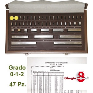BLOCCHETTI DI RISCONTRO IN ASSORTIMENTO PRECISIONE 2 4340GC ASS.BLOCC.DI RISCONTRO gauges block sets Orig. MIB