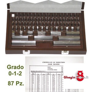 BLOCCHETTI DI RISCONTRO IN ASSORTIMENTO PRECISIONE 1 4341GB ASS.BLOCC.DI RISCONTRO gauges block sets Orig. MIB