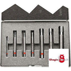 CALIBRI A TAMPONE FILETTATI DIN 13 - PASSA-NON PASSA IN ASSORTIMENTO 4350GEL ASS.CALIBRI A TAMP.FIL limit tread gauges in set Orig. MIB