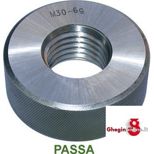 CALIBRI AD ANELLO PER FILETTATURE -PASSA 4350GF 36 CAL.ANEL.XFILETT.PASSA thread ring gauges Orig. MIB