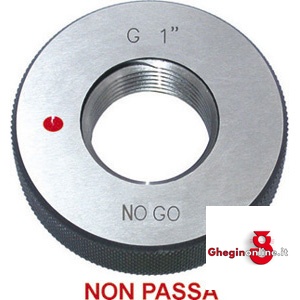 CALIBRI AD ANELLO PER FILETTATURE NON PASSA - GAS 4350GZ 2 CAL.ANELxFIL.NON PASSA thread ring gauges Orig. MIB