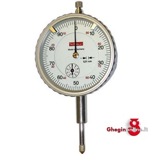 COMPARATORI DI PRECISIONE ASTA DI MISURAZIONE E PUNTALE INOX QUADRANTE Ø MM 58 4404GB COMPARATORI DI PRECIS. precision dial indicators Prod. SCU - Orig. Käfer