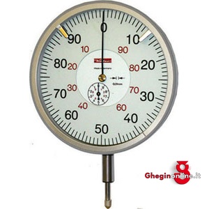 COMPARATORI DI PRECISIONE ASTA DI MISURAZIONE E PUNTALE INOX QUADRANTE Ø MM 100 4404GE COMPARATORI DI PRECIS. precision dial indicators Prod. SCU - Orig. Käfer