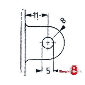 ATTACCHI POSTERIORI PER ART. 4404 GB - 4407 G 4405GE ATTACCHI POSTERIORI accessories for dial indicators Prod. SCU - Orig. Käfer